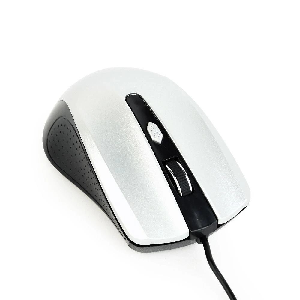 Gembird | Pelė | MUS-4B-01-BS | Standard | USB | Juodas/ sidabrinis