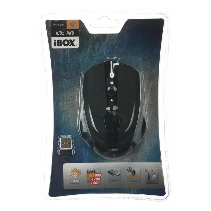 IBOX i005 bevielis Lazerinė pelė