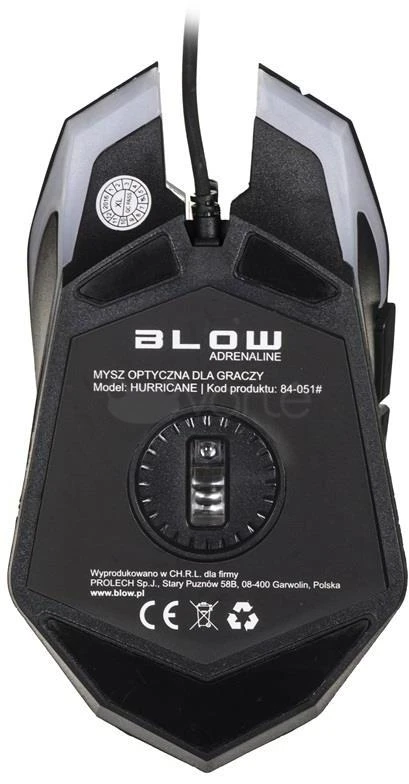 BLOW 84-051 BLOW Optinė pelė Adrenaline HURRICANE