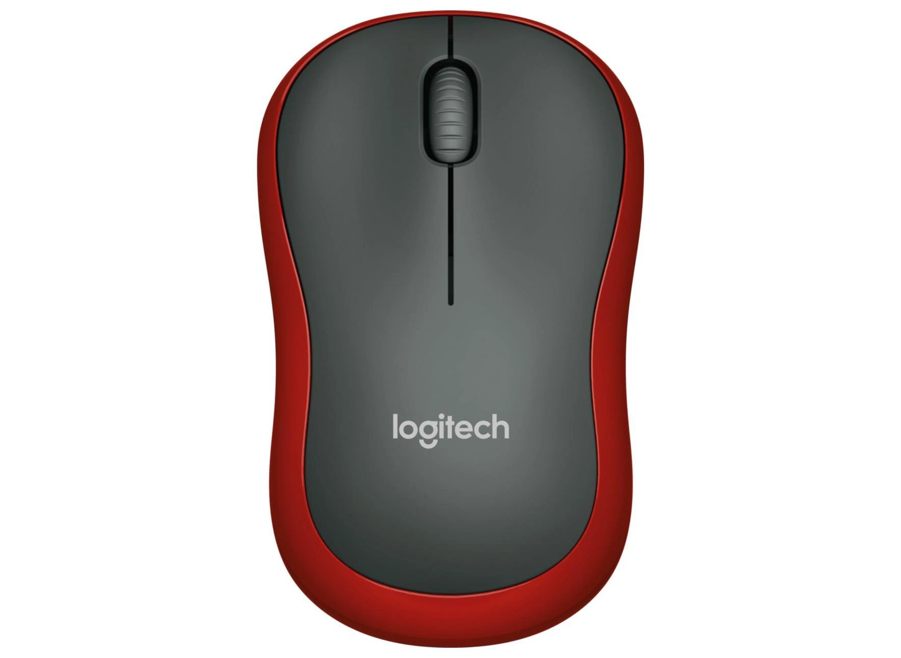 Bevielė pelė Logitech M185. Raudona