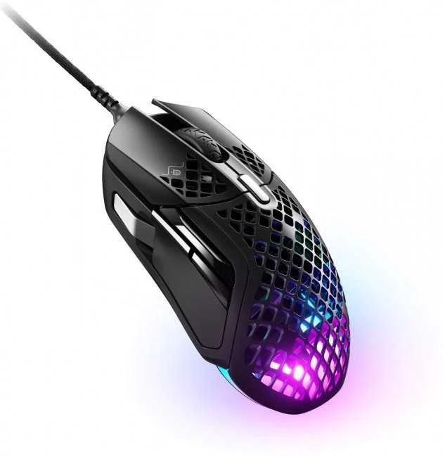 Žaidimų pelė SteelSeries Aerox 5 Onyx, Juodos spalvos