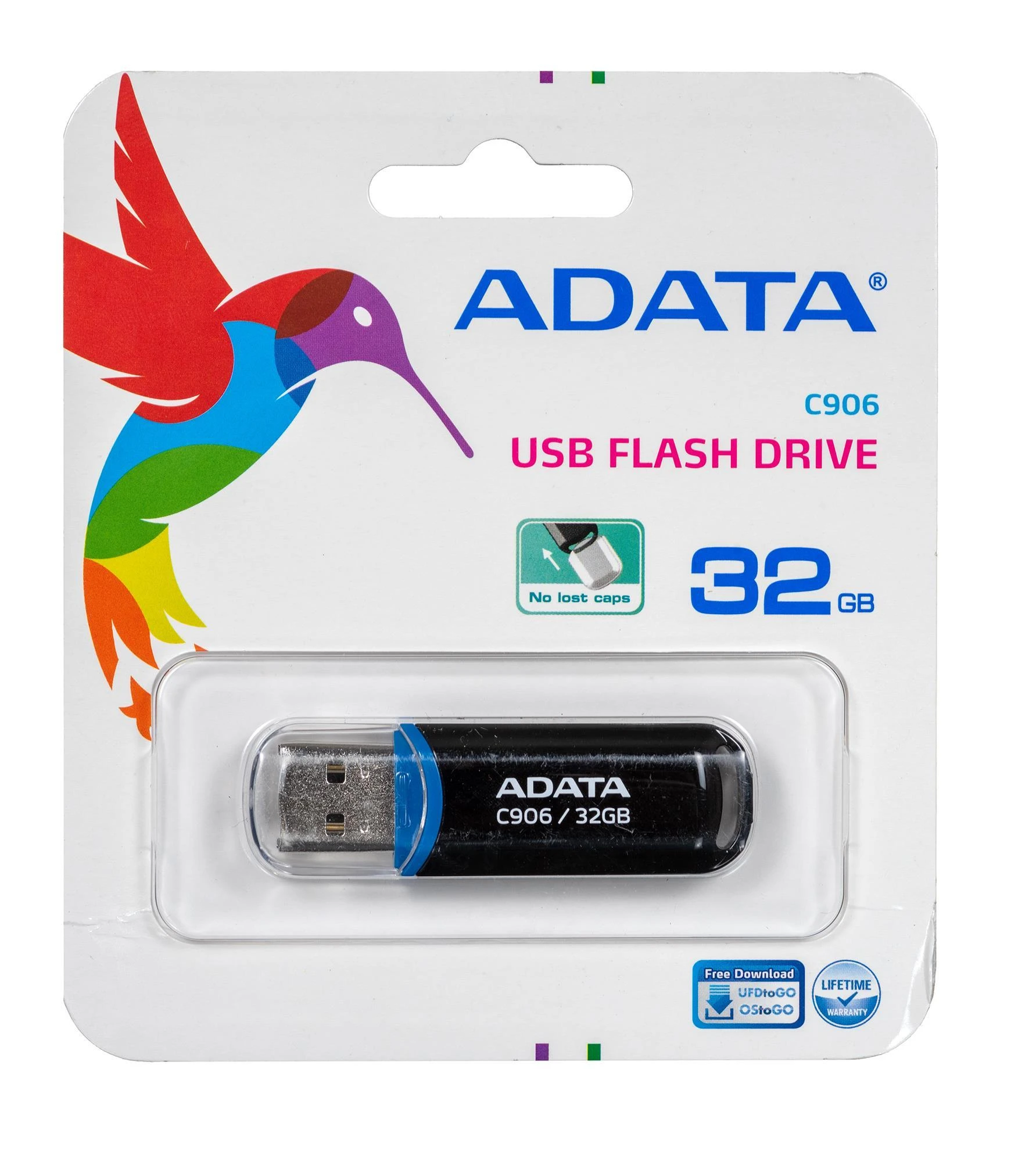 ADATA | C906 | 32 GB | USB Type-A | Juodas