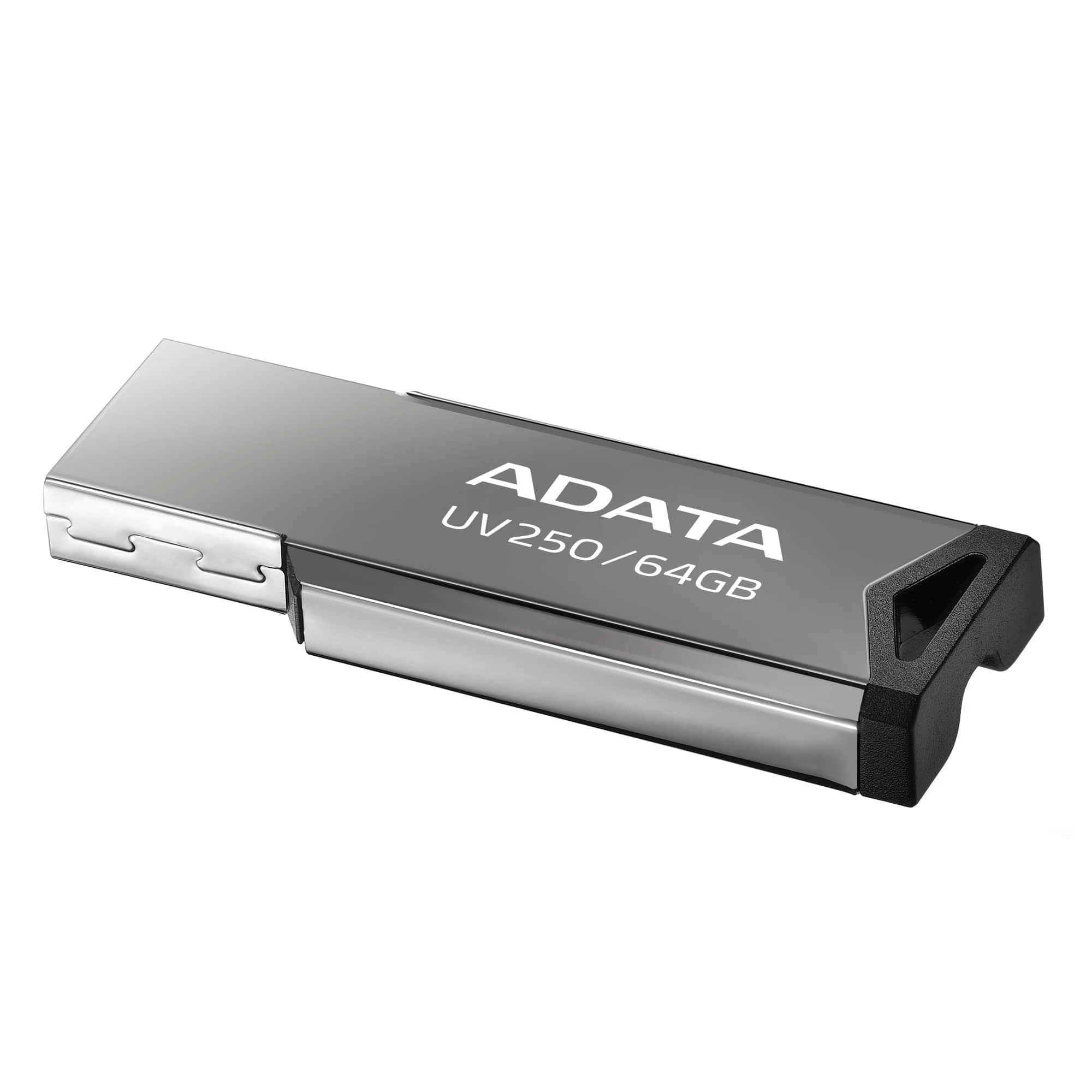ADATA | USB Flash Drive | UV250 | 64 GB | USB Type-A | Sidabrinis