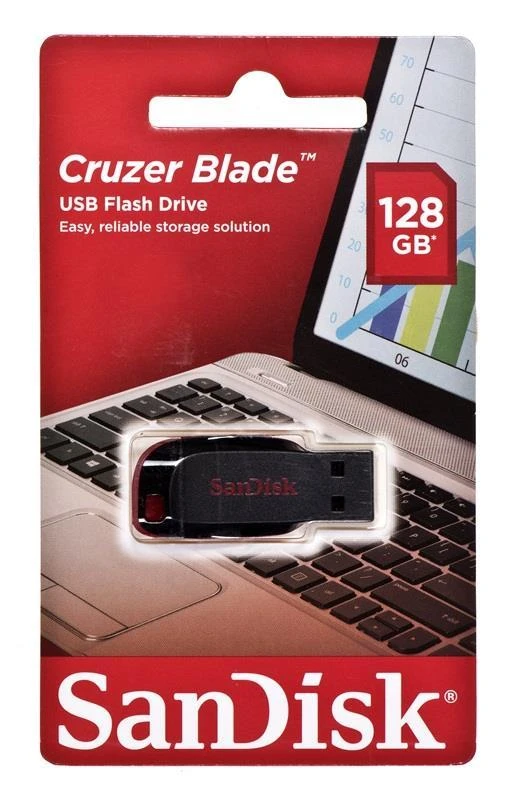 USB laikmena Sandisk Cruzer Blade 128 GB
