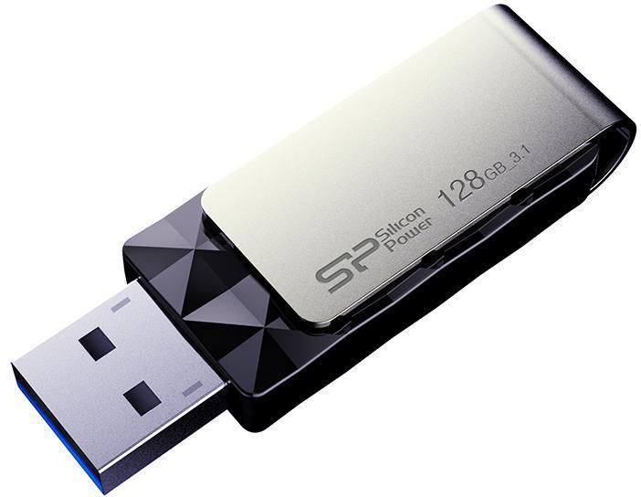 Pendrive Silicon Power Blaze B30, 128 GB (SP128GBUF3B30V1K)