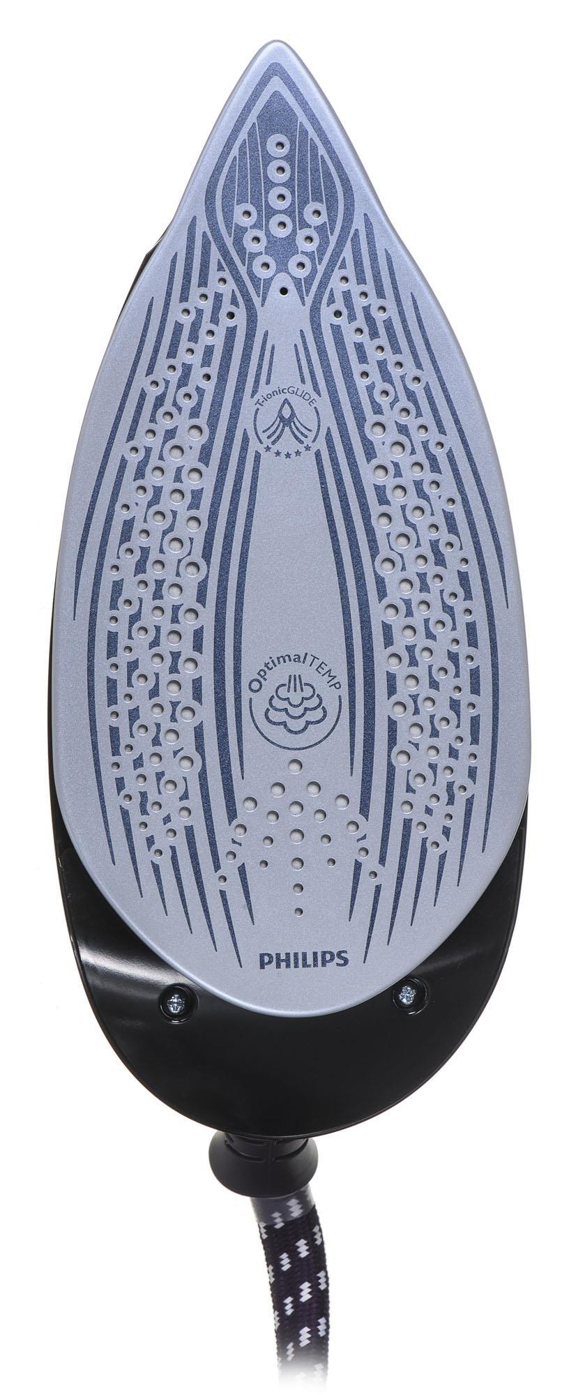 Lygintuvas su garų generatoriumi Philips GC9650/80 (2400W; spalva violetinė)
