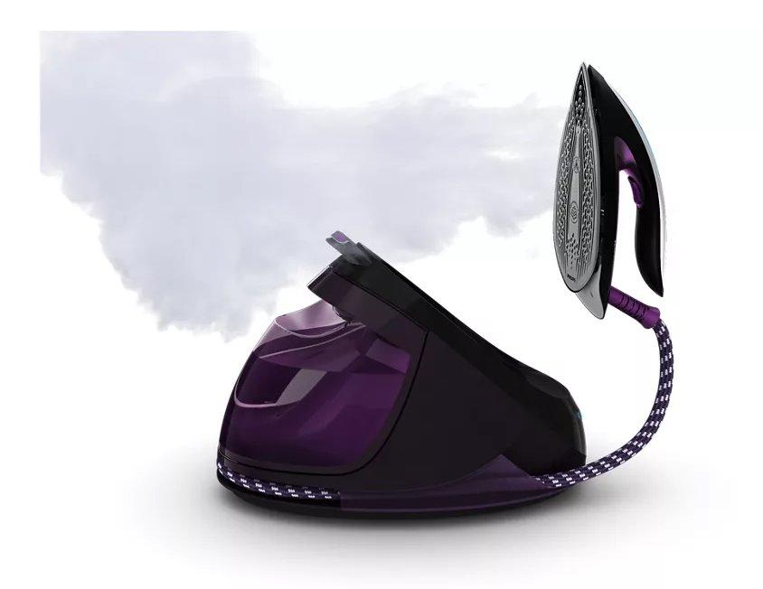 Lygintuvas su garų generatoriumi Philips GC9650/80 (2400W; spalva violetinė)