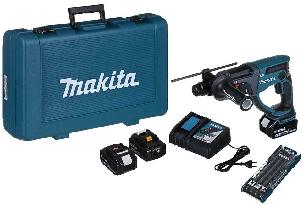 MAKITA perforatorius 18V DHR202RTE3 1,9J