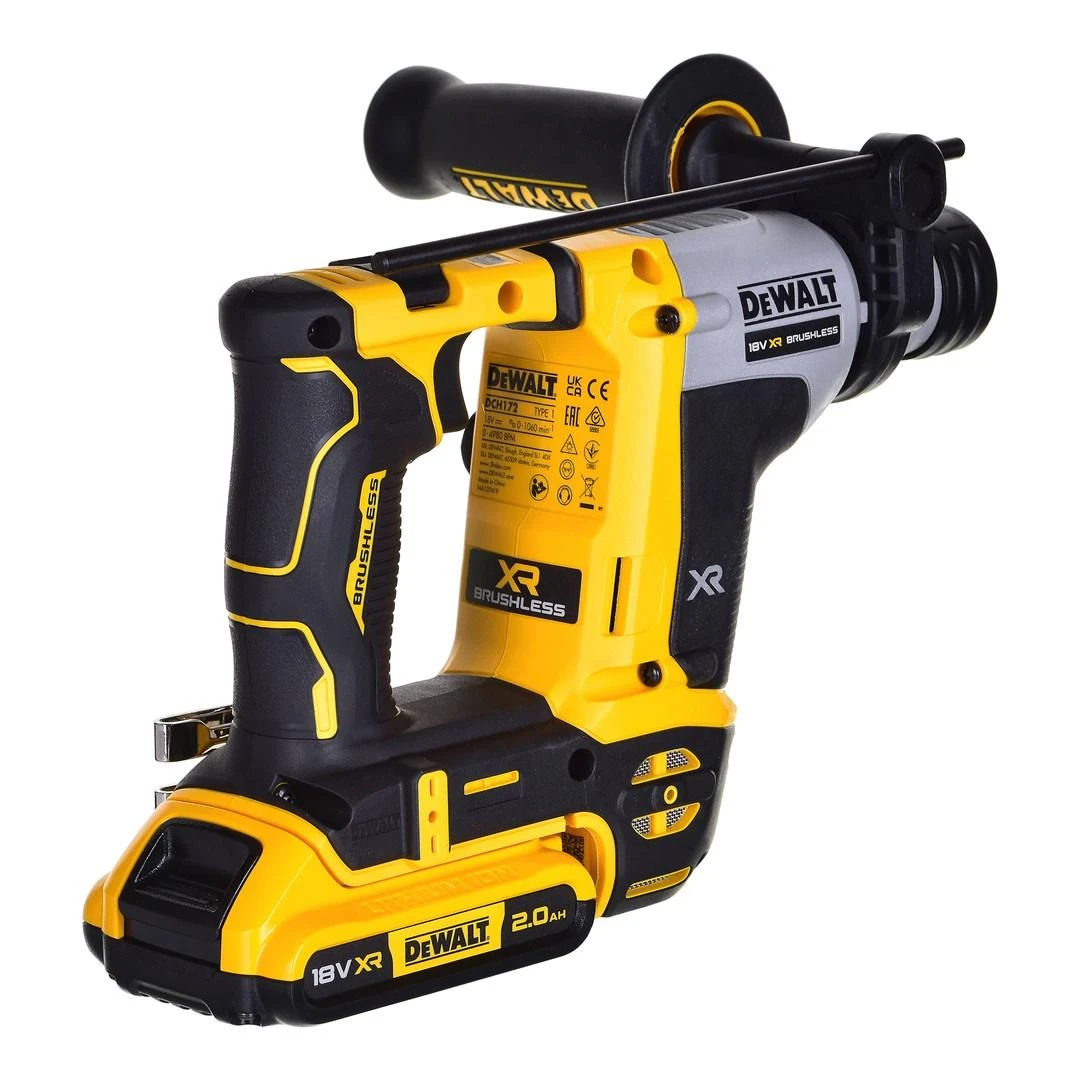 Perforatorius DeWalt DCH172D2; 1,4 J; SDS-plus; 18 V; 2x2,0 Ah akum.