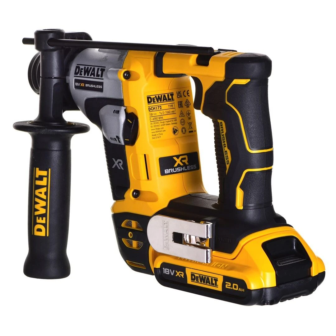 Perforatorius DeWalt DCH172D2; 1,4 J; SDS-plus; 18 V; 2x2,0 Ah akum.