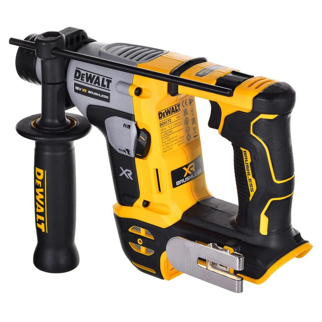 Akumuliatorinis perforatorius Dewalt DCH172NT, 1,4J, (Be akumuliatoriaus ir kroviklio)
