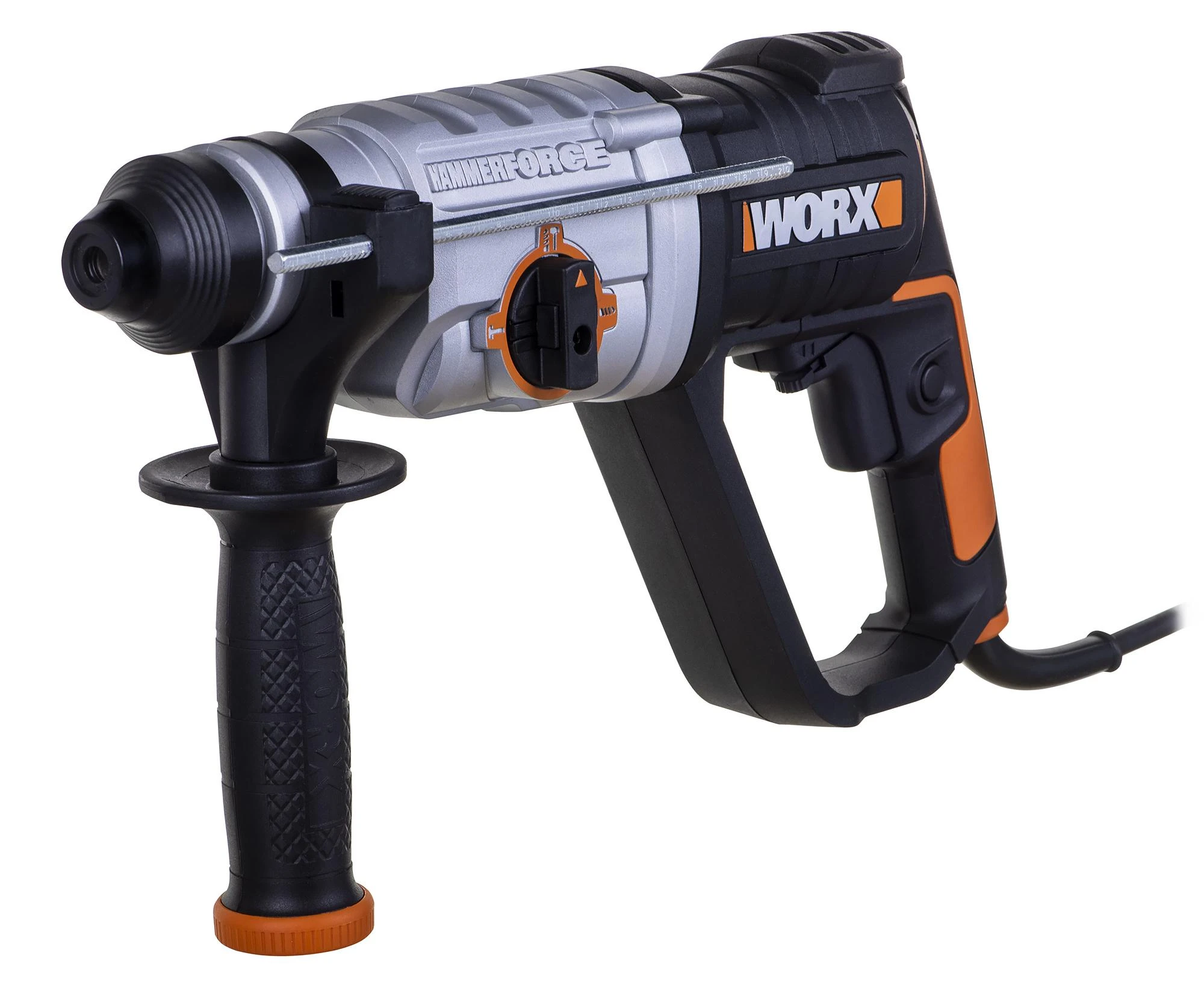 Smūginis gręžtuvas sds+ 800w 2,5j, lagaminas WX339 Worx