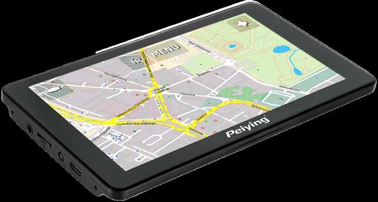 Peiying Alien PY-GPS7014 GPS navigacija + ES žemėlapis
