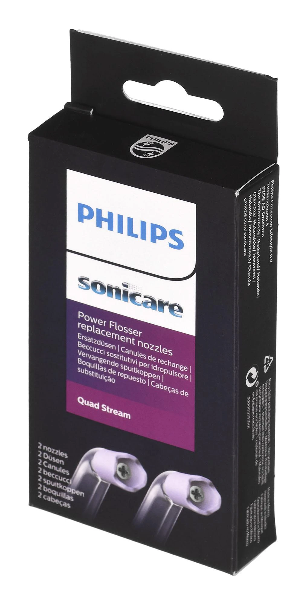 Philips Sonicare F3 Quad Stream nozzle Burnos irigatoriaus antgalis HX3062/00