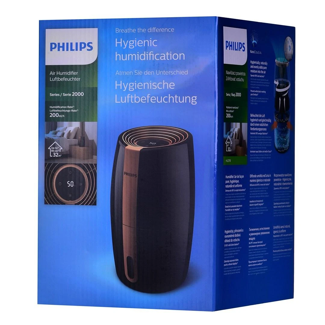 Oro drėkintuvas-kvapų difuzorius Philips 2000 serija, iki 32 m2, HU2718/10