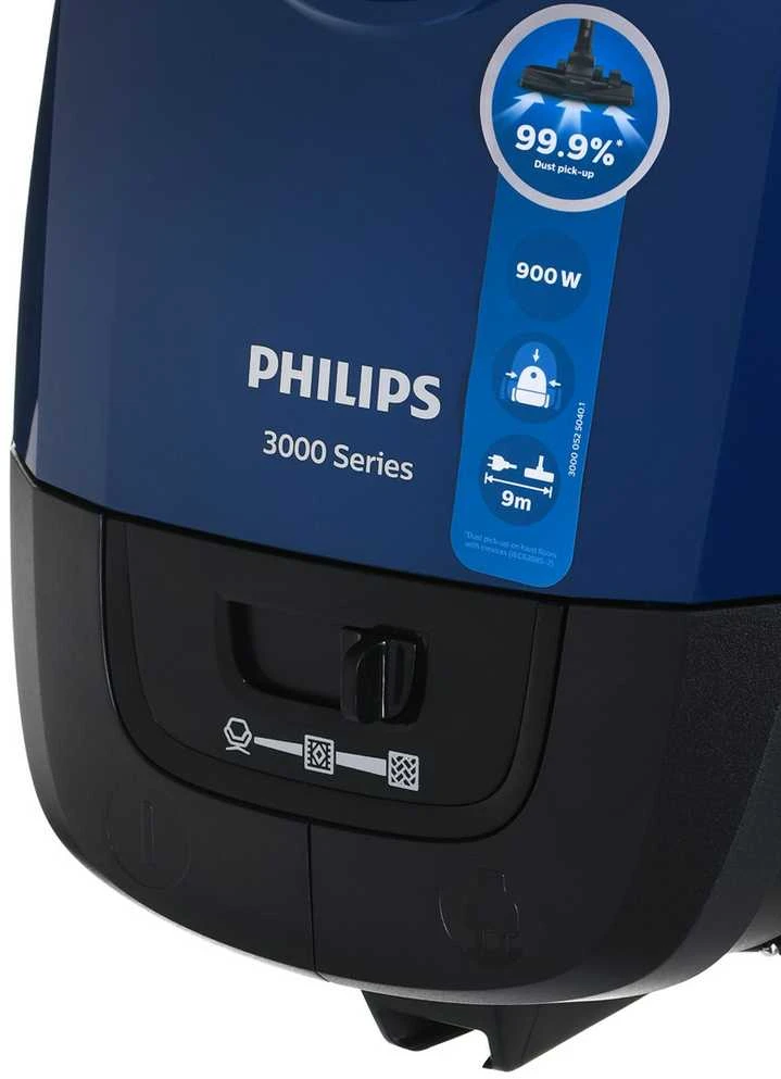 Dulkių siurblys Philips 3000 serija XD3110/09, Mėlynos/Juodos spalvos