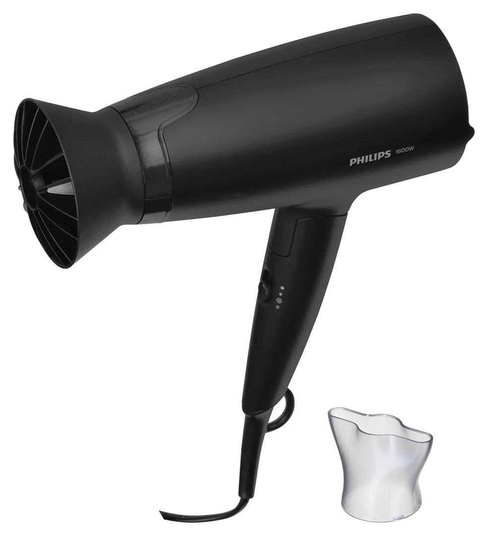 Plaukų džiovintuvas Philips 3000 serija BHD308/10, Juodos spalvos