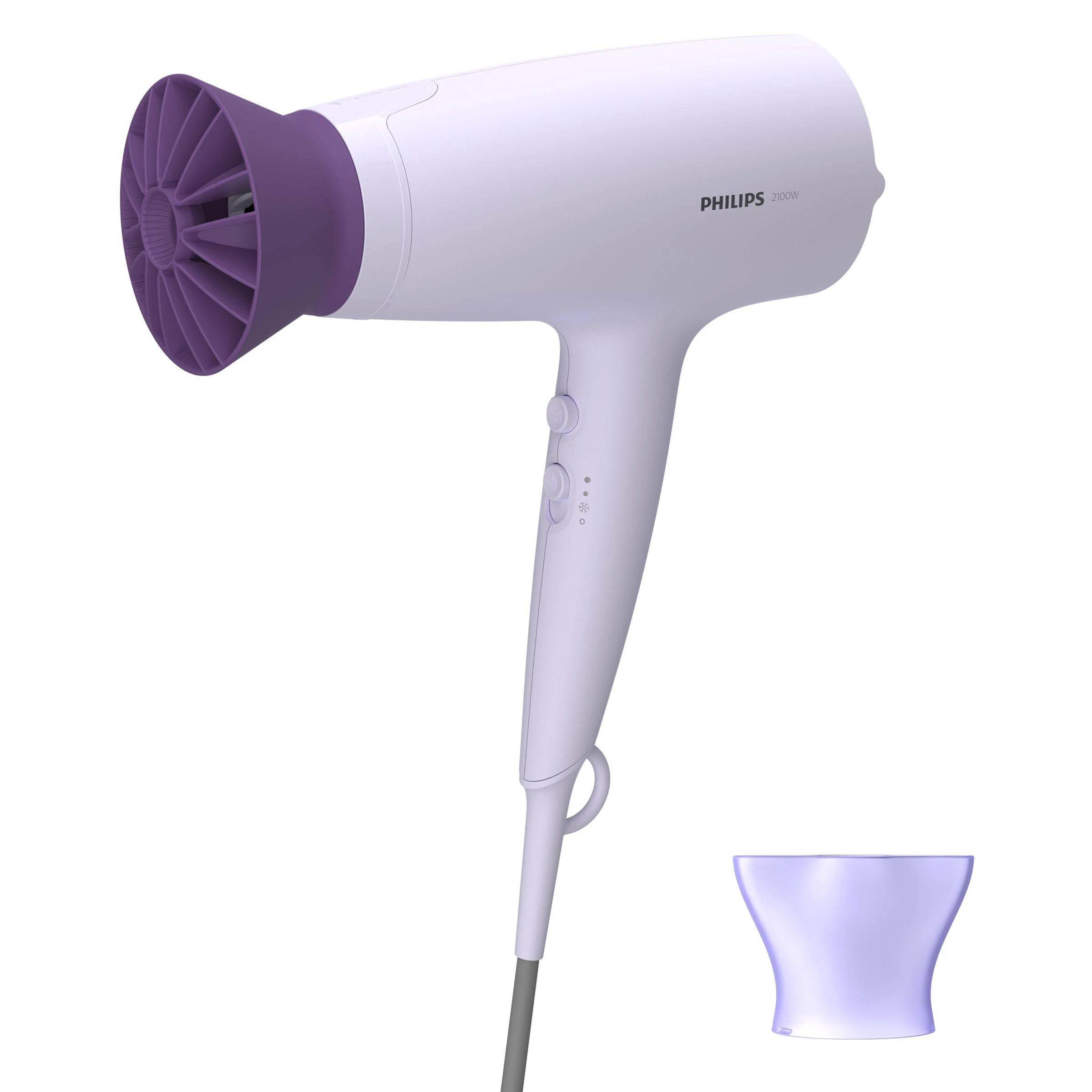 Plaukų džiovintuvas Philips 3000 serija BHD341/10, Violetinės spalvos