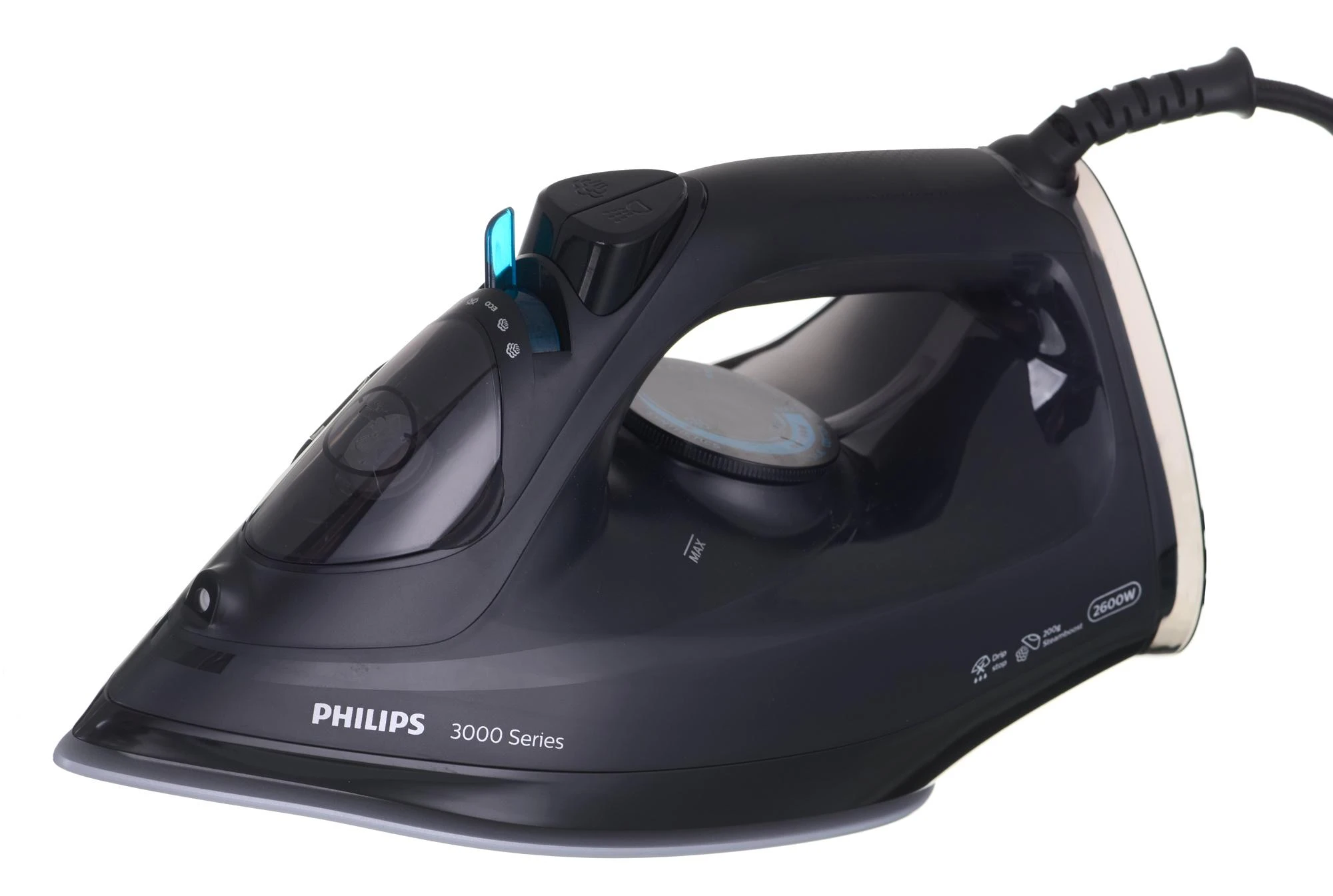 Lygintuvas - Philips Lygintuvas DST3041/80 Garų Lygintuvas 200g/min 300ml Juodas