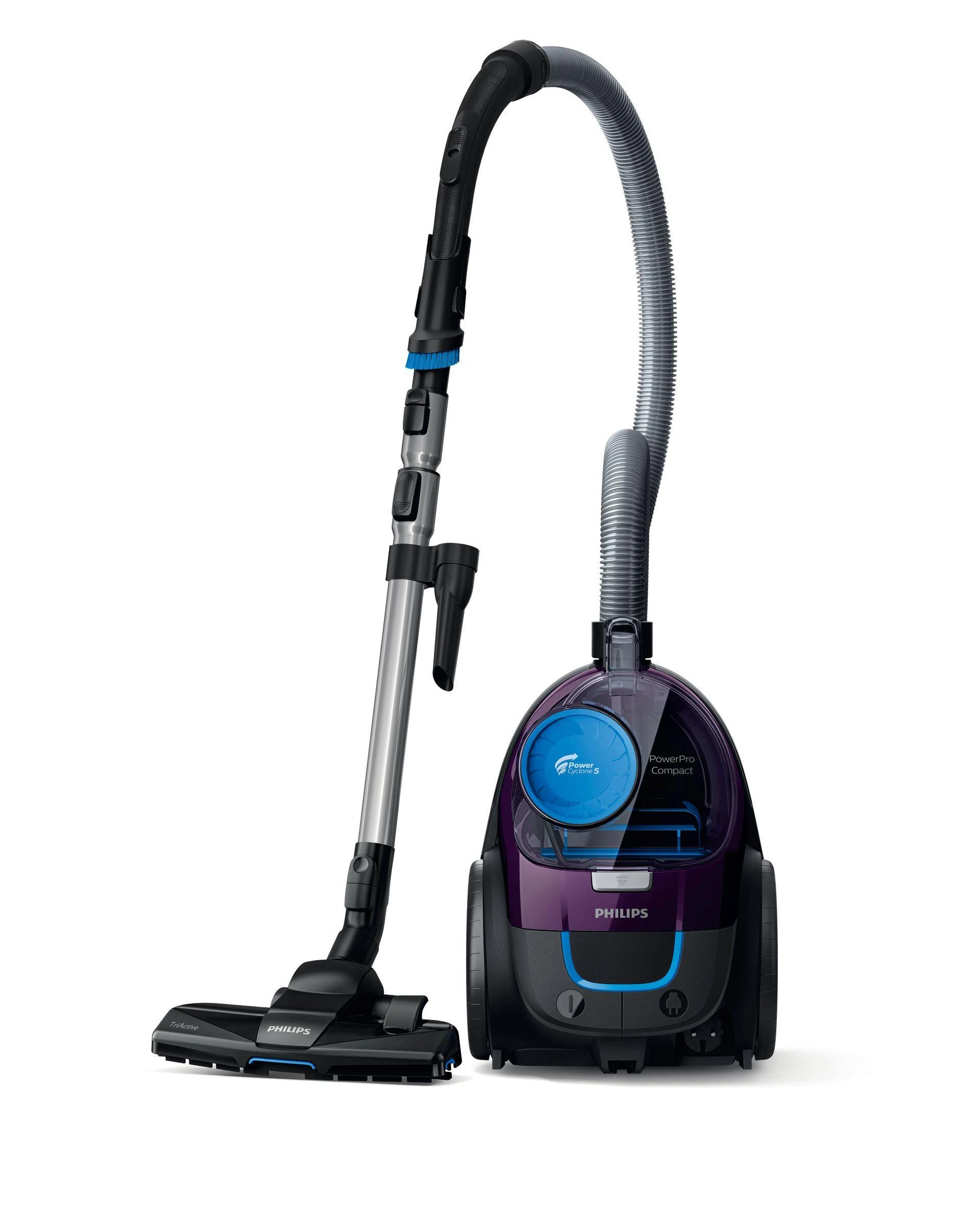 Dulkių siurblys Philips PowerPro Compact FC9333/09, Violetinės spalvos