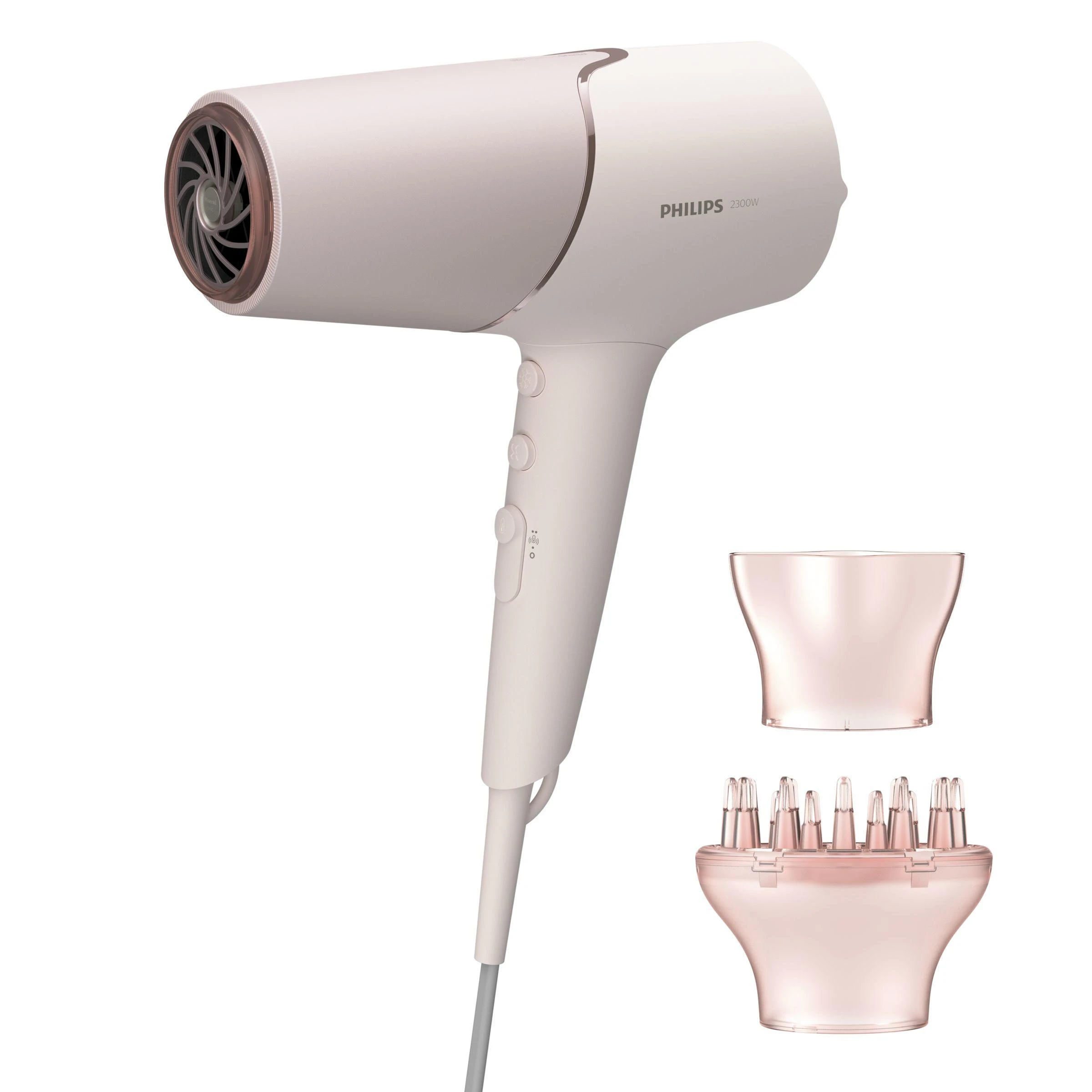 Plaukų džiovintuvas Philips BHD530/00, rožinis