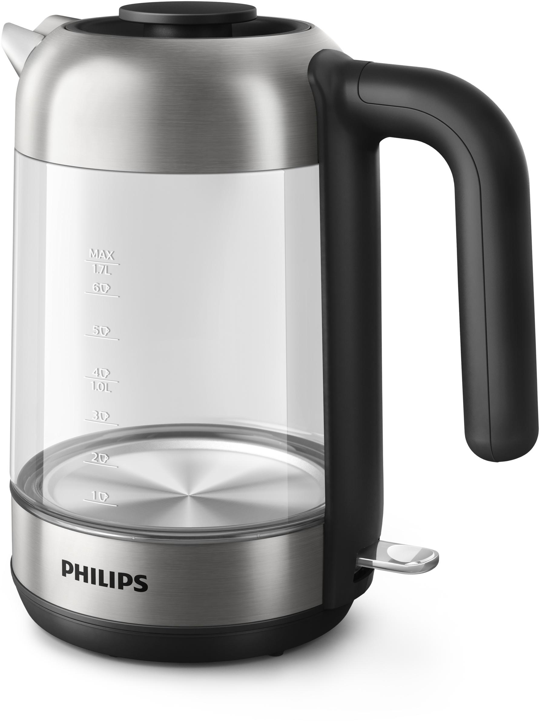 Philips Virdulys HD9339/80 2200W 1,7l, Krištolinis stiklas, šviesos būsenos indikatorius