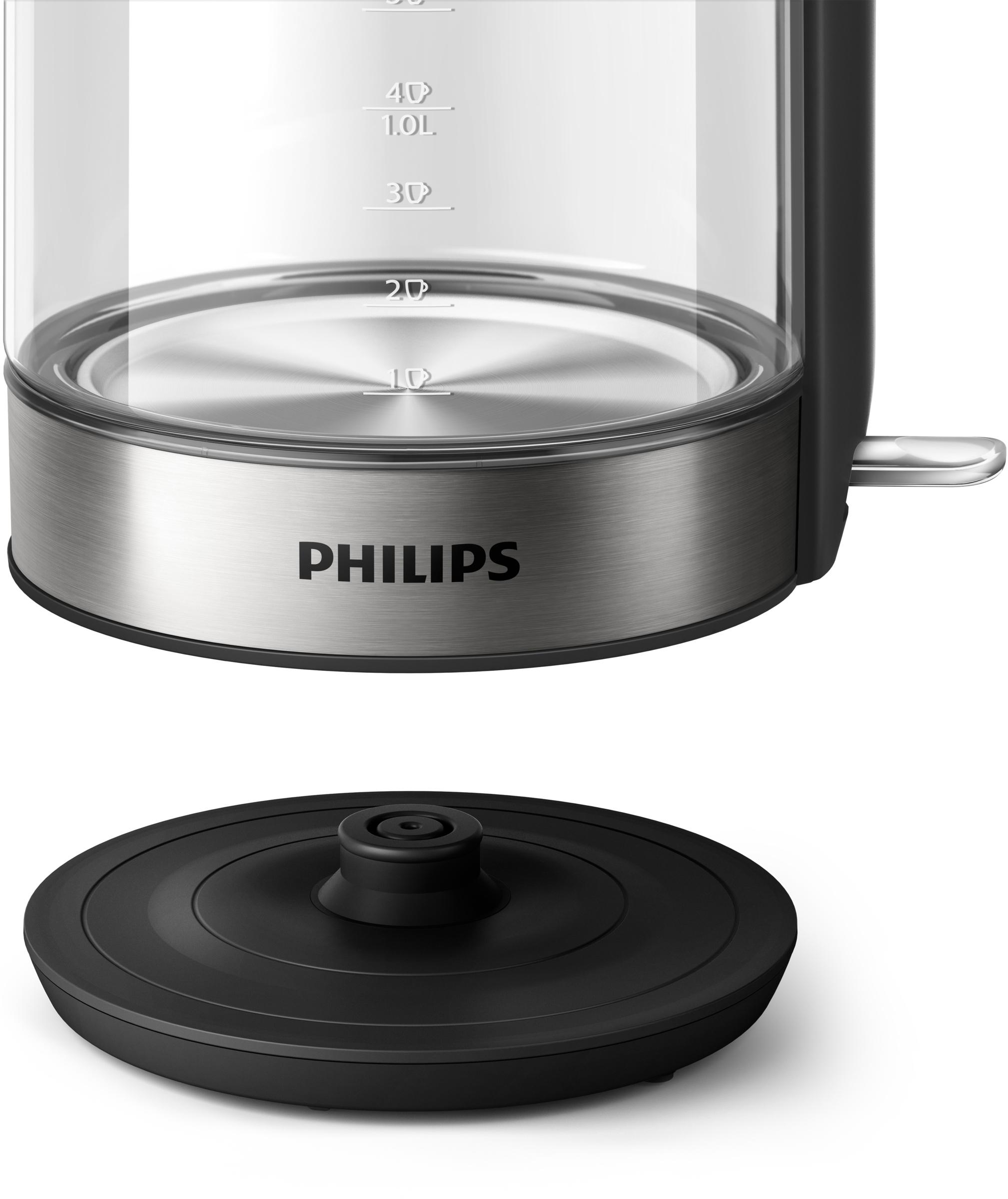 Philips Virdulys HD9339/80 2200W 1,7l, Krištolinis stiklas, šviesos būsenos indikatorius