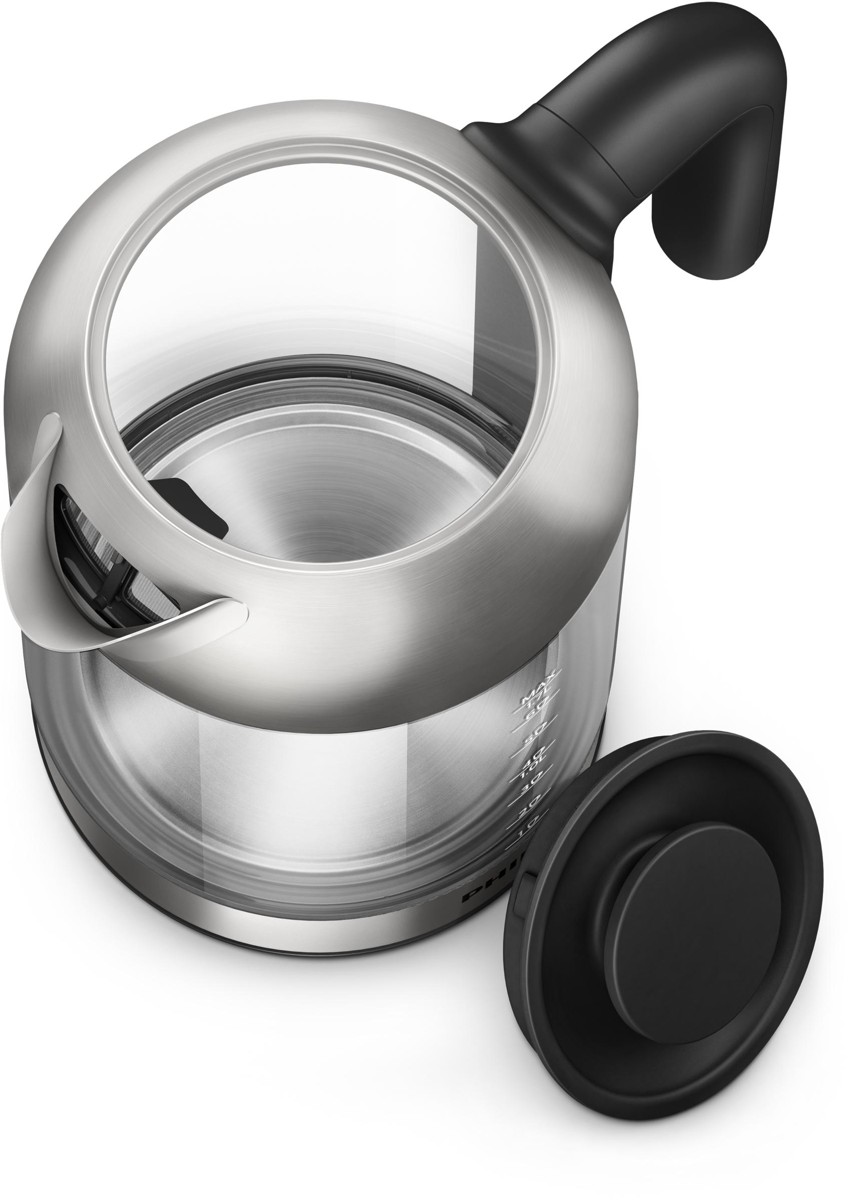 Philips Virdulys HD9339/80 2200W 1,7l, Krištolinis stiklas, šviesos būsenos indikatorius