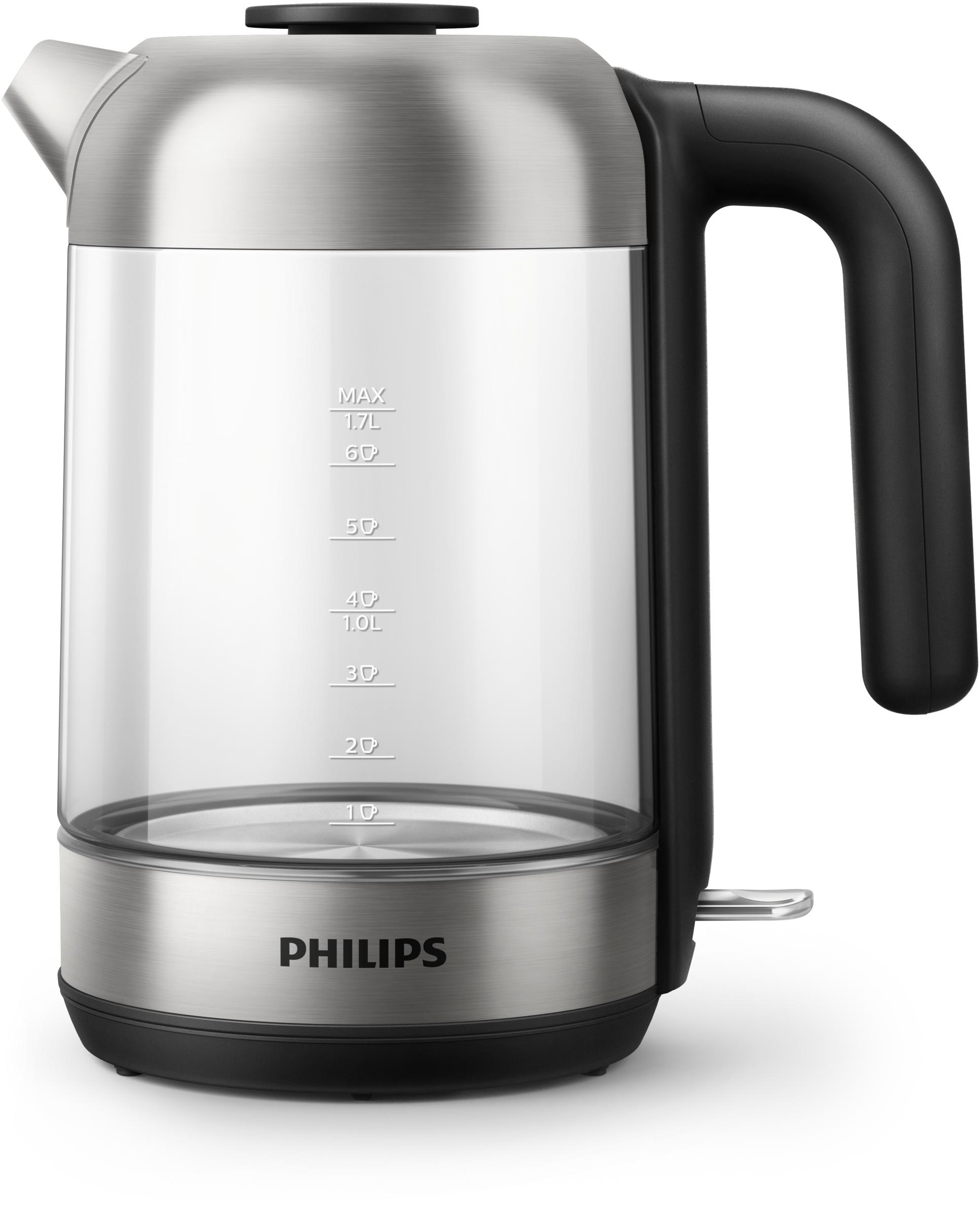 Philips Virdulys HD9339/80 2200W 1,7l, Krištolinis stiklas, šviesos būsenos indikatorius