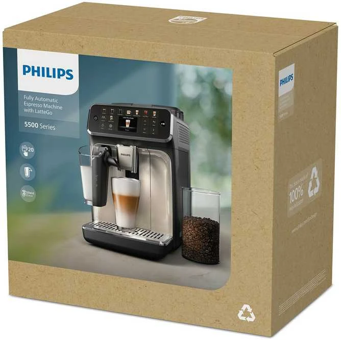 Kavos aparatas Philips 5500 series EP5546/70 juoda