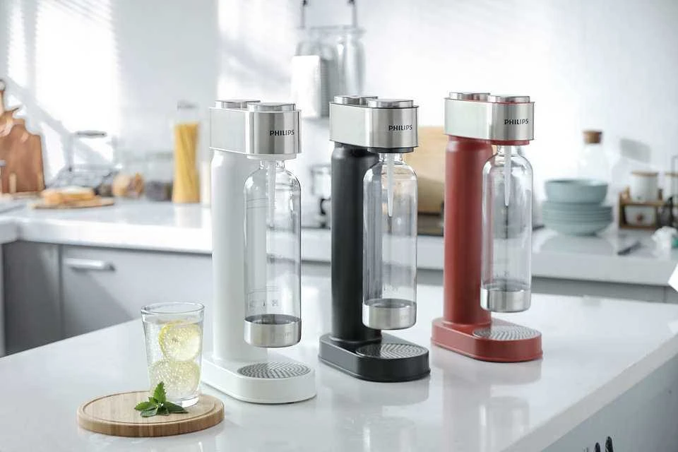 Gazuotų gėrimų gaminimo aparatas Philips ADD4902BK