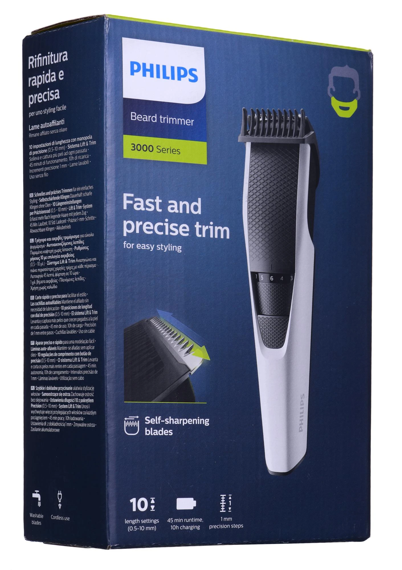 Barzdaskutė Philips BT3206/14 barzdos kirptuvas