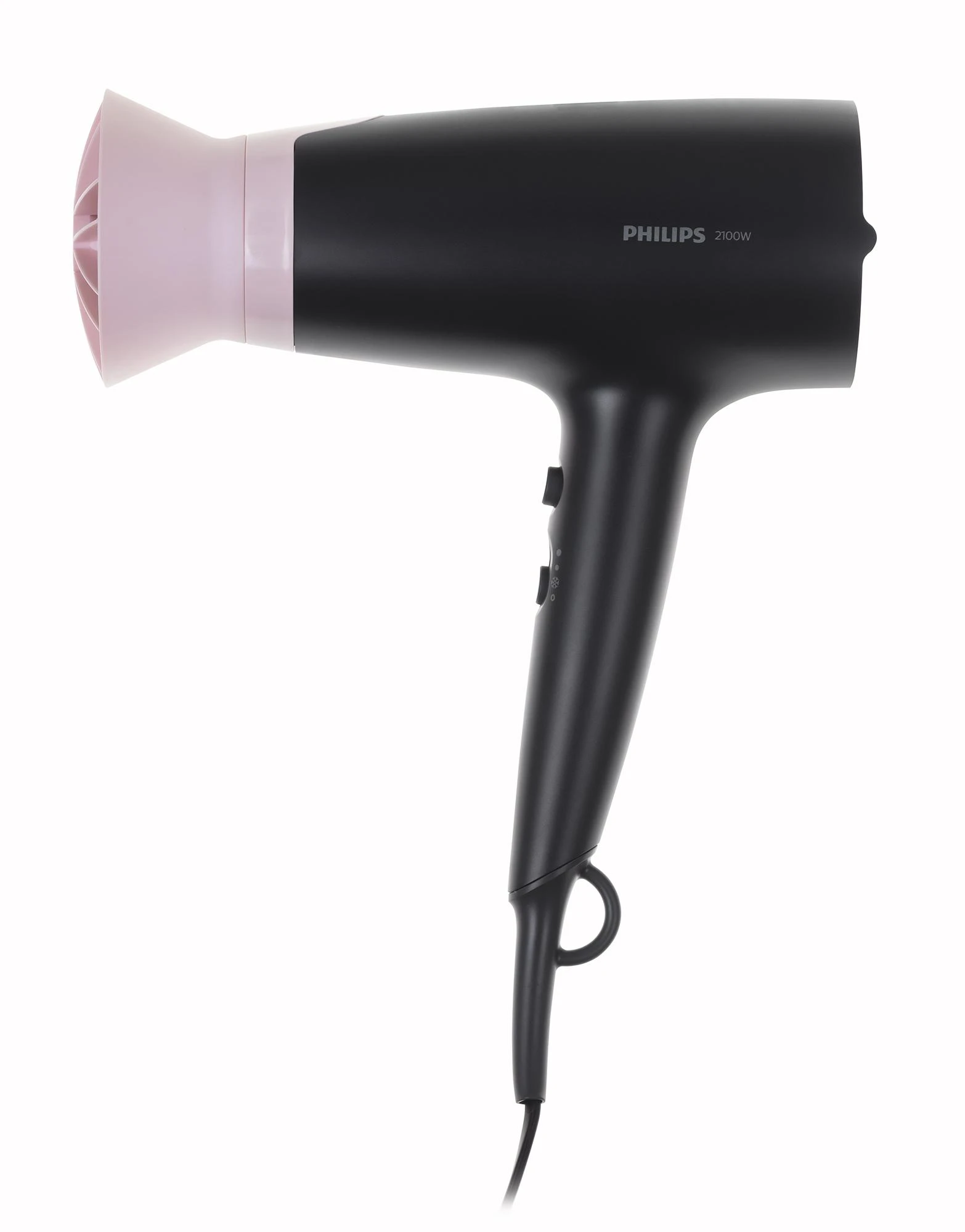 Plaukų džiovintuvas Philips 3000 serija BHD350/10, Juodos/Rausvos spalvos