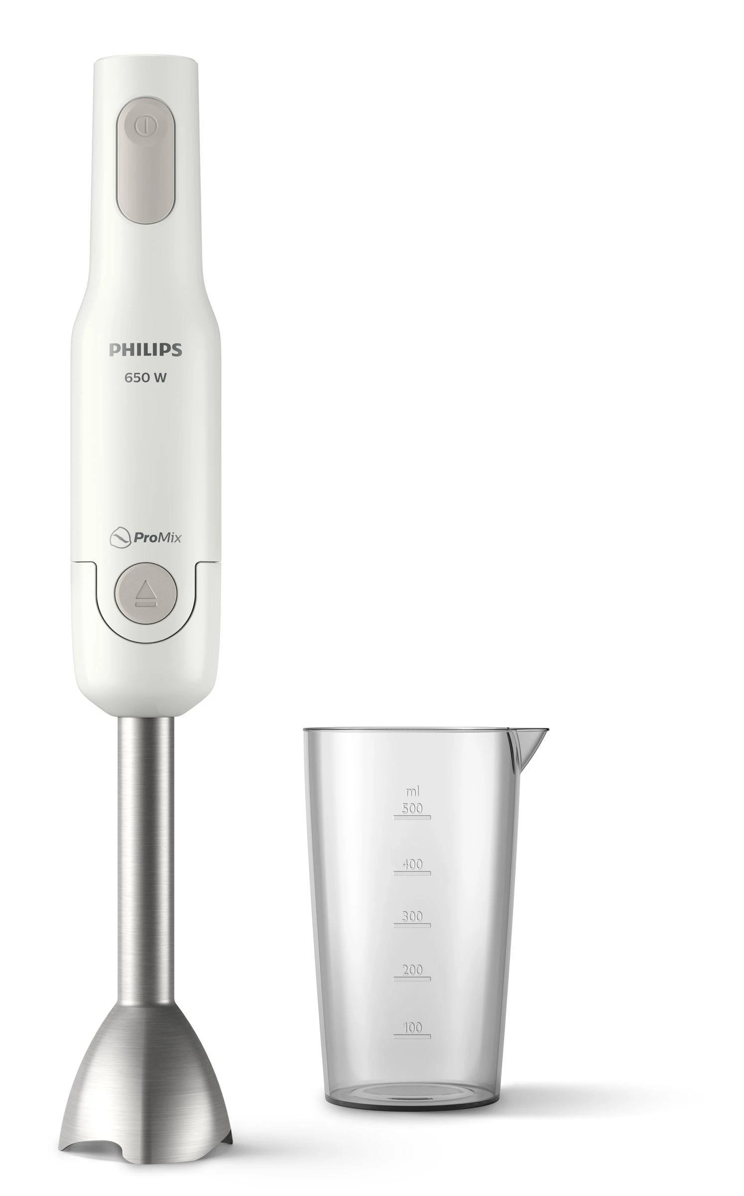 Rankinis maišytuvas Philips Daily Collection ProMix HR2534/00 650 W, Baltos spalvos aprašymas - Prekės nuotrauka