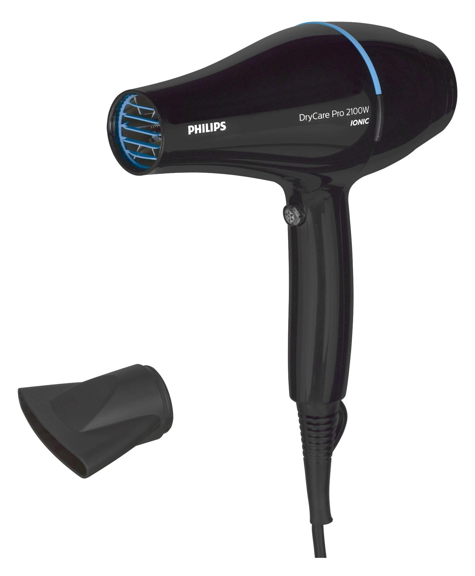 Plaukų džiovintuvas Philips DryCare „Pro“ BHD272/00, Juodos spalvos