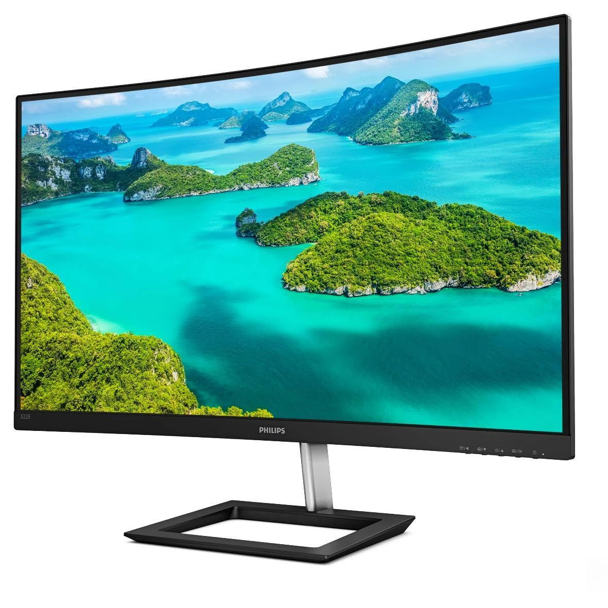 Monitorius Philips | 322E1C/00 | 31.5 " | VA | FHD | 16 : 9 | 75 Hz | 4 ms | 1920 x 1080 | 250 cd/m² | HDMI jungtys quantity 1 | Juodas | Garantija 36 mėn.