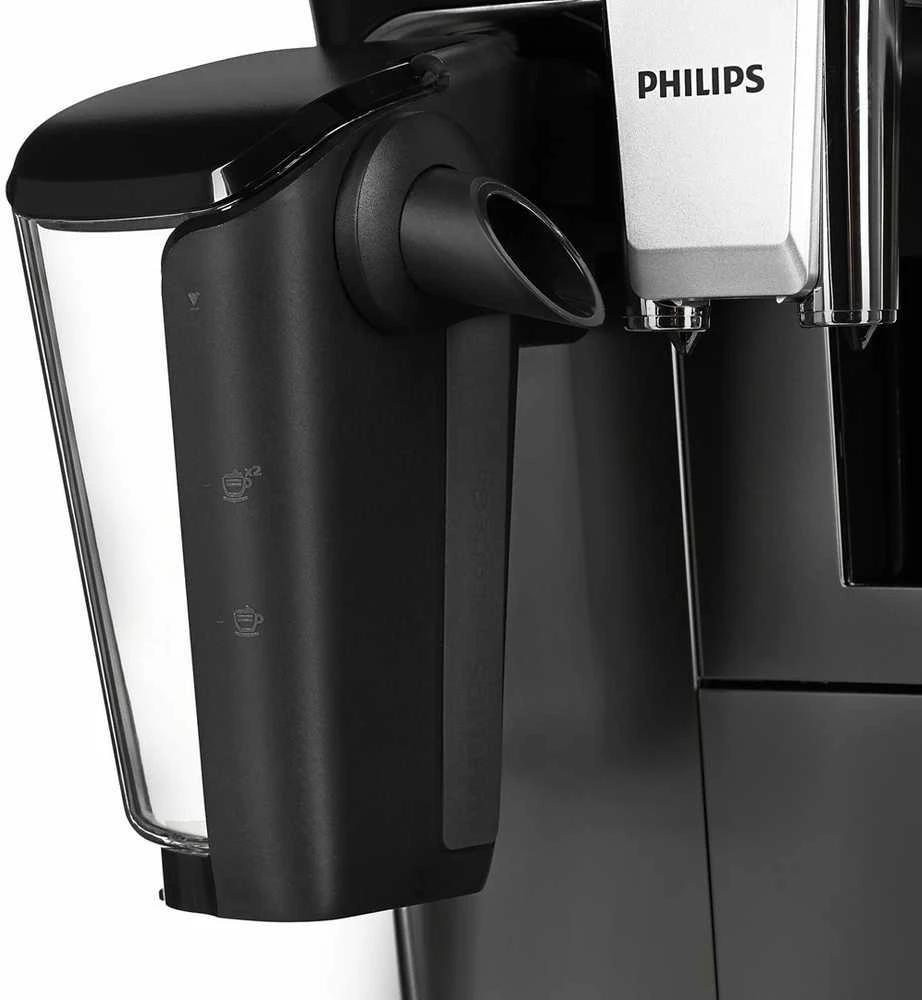 Philips | Espresso | EP2334/10 | Slėgis 15 bar | Su pieno plakikliu | Pilnai Automatinis | 1500 W | Juodas