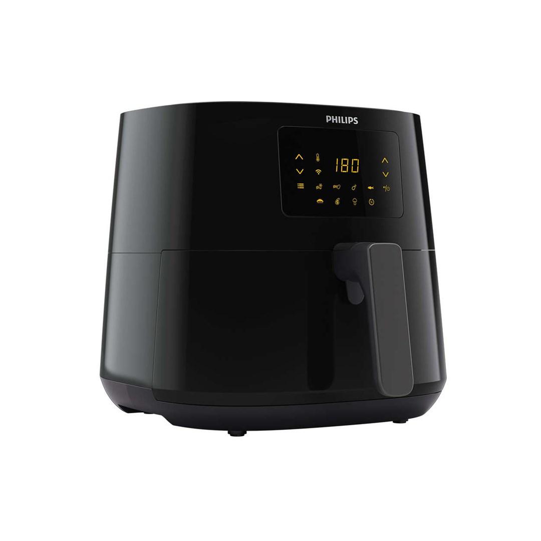 Philips Essential HD9280/70 fryer Single 6.2 L 2000 W Deep fryer Juodas, Sidabrinis