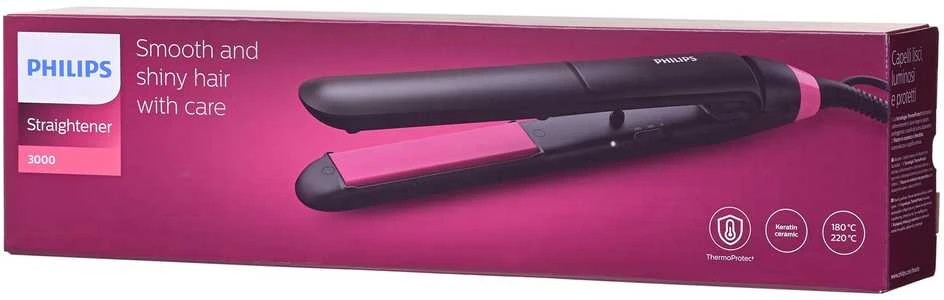 Philips StraightCare Essential Tiesinimo žnyplės „ThermoProtect“ BHS375/00