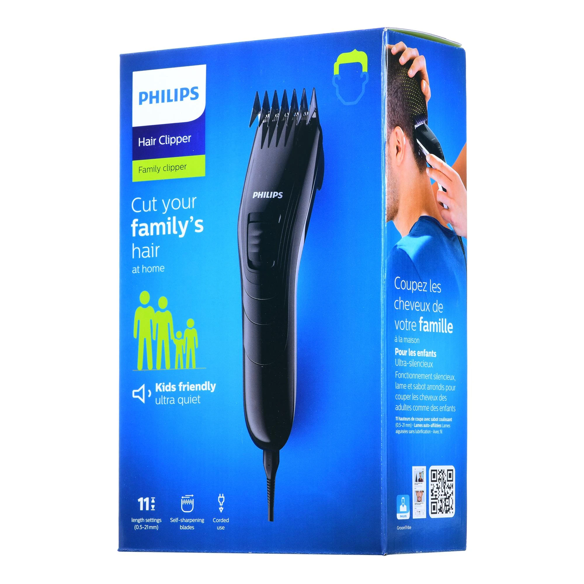 Philips šeimos plaukų kirpimo mašinėlė QC5115/15