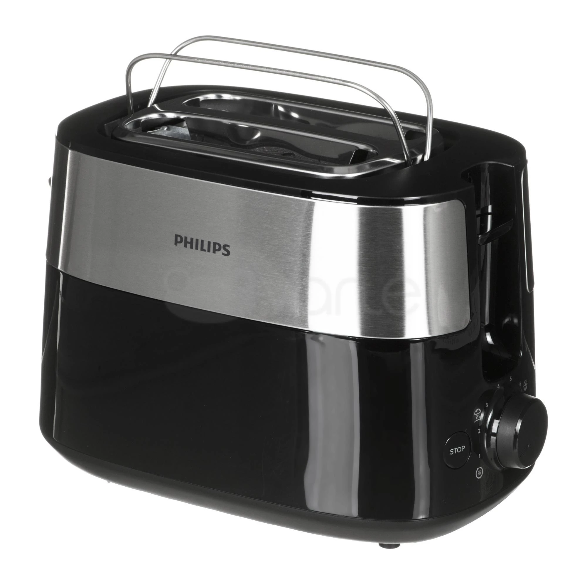 Skrudintuvas Toaster Philips HD2516/90 (830W, juodos spalvos)