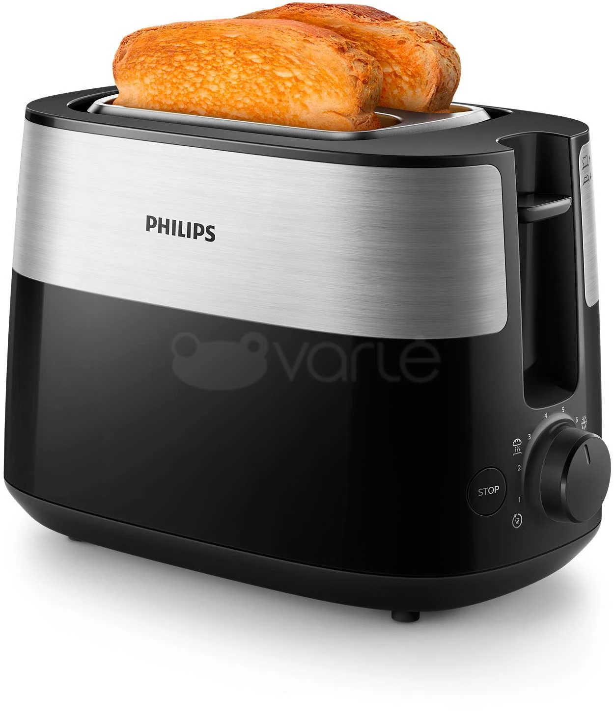 Skrudintuvas Toaster Philips HD2516/90 (830W, juodos spalvos)