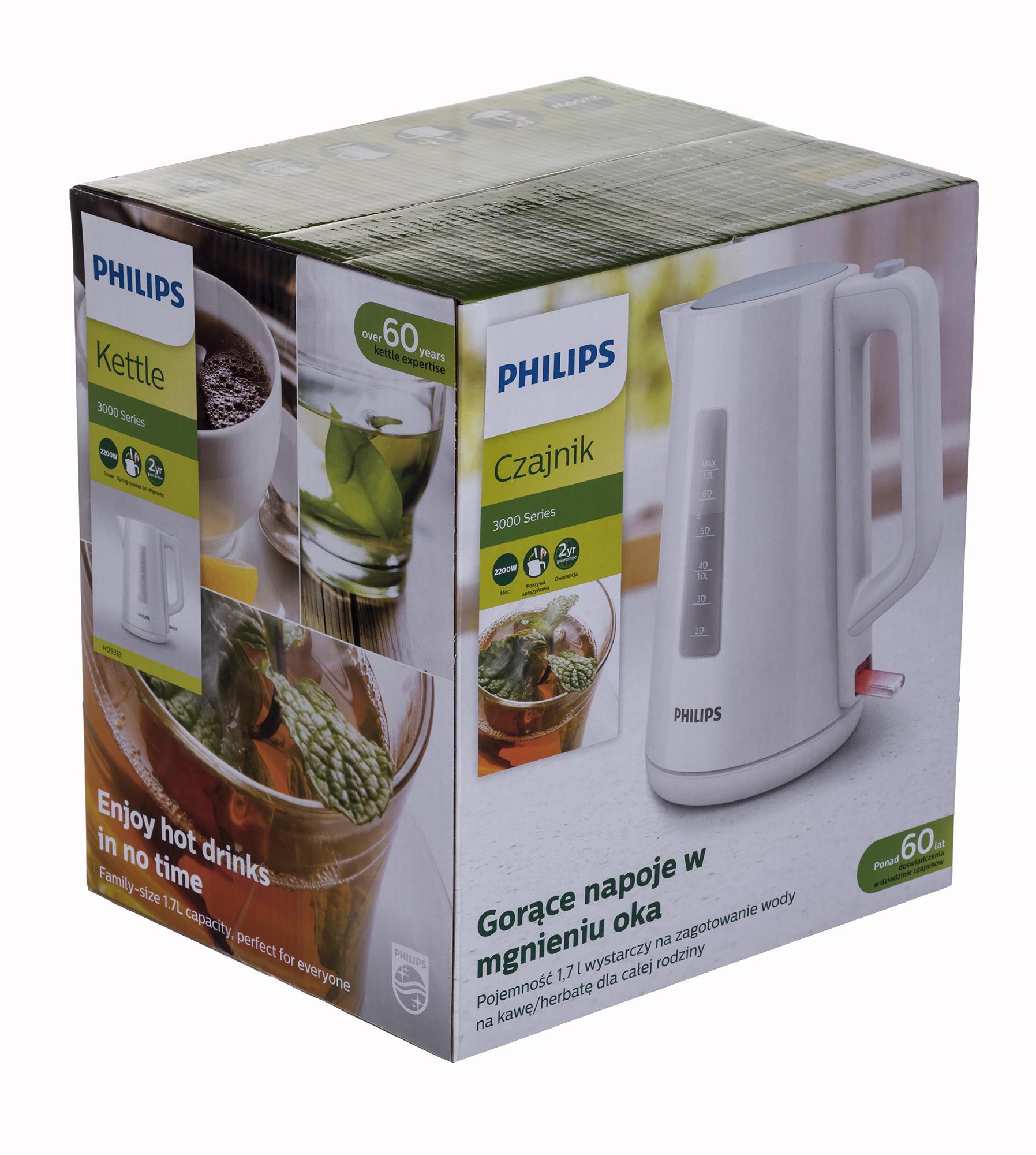 Philips Series 3000 Plastikinis virdulys HD9318 / 70, modelis - HD9318 ...