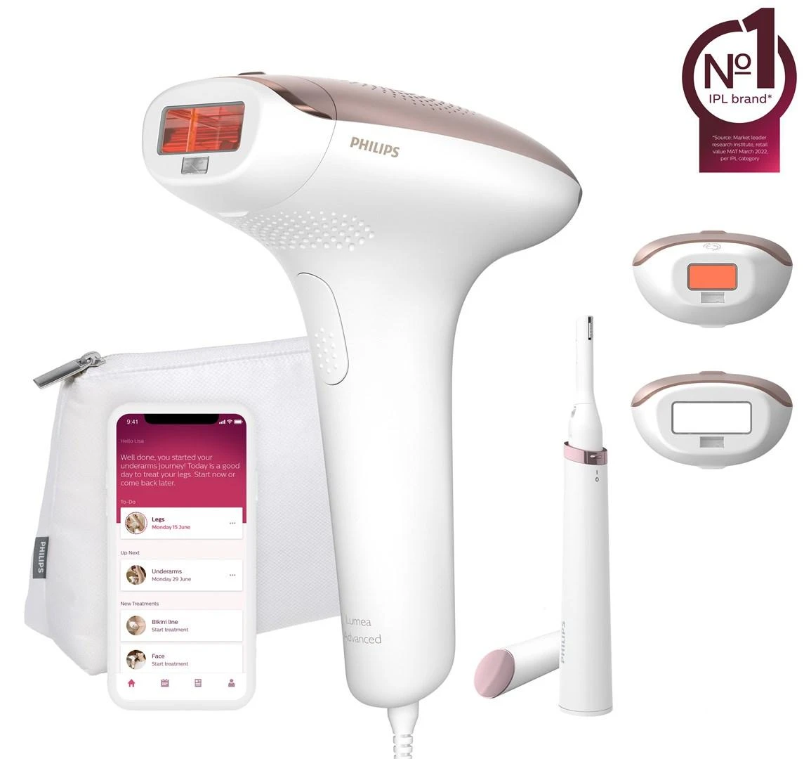 Philips Lumea IPL 7000 Series IPL plaukelių šalinimo prietaisas BRI921/00
