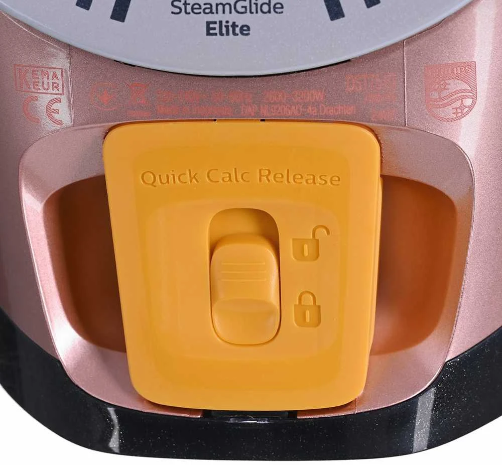 Philips | DST7510/80 | Garų lygintuvas | 3200 W | Vanduo tank capacity 300 ml | Continuous steam 55 g/min | Steam boost performance 260 g/min | Mėlyna/Gold