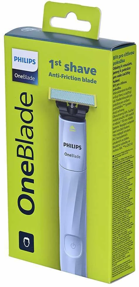 Philips Skustuvas OneBlade 1st Shave QP1324/20