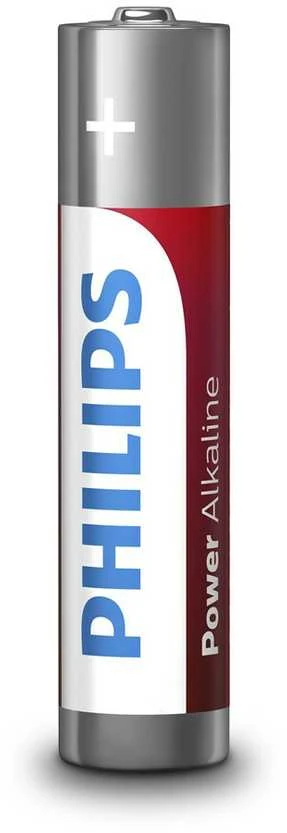 PHILIPS LR03P6BP/10 Batteries PHILIPS Power Alkaline AAA LR03 4+2 Pcs. Blister