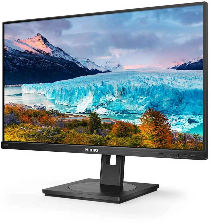Monitorius Philips S Line 242S1AE/00 LED ekranas 60,5 cm (23.8") 1920 x 1080 pikseliai „Full HD“ Juoda