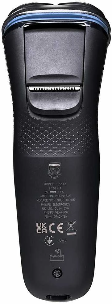 Philips Shaver 3000 Series Drėgnojo ir sausojo skutimo elektrinė barzdaskutė S3343/13