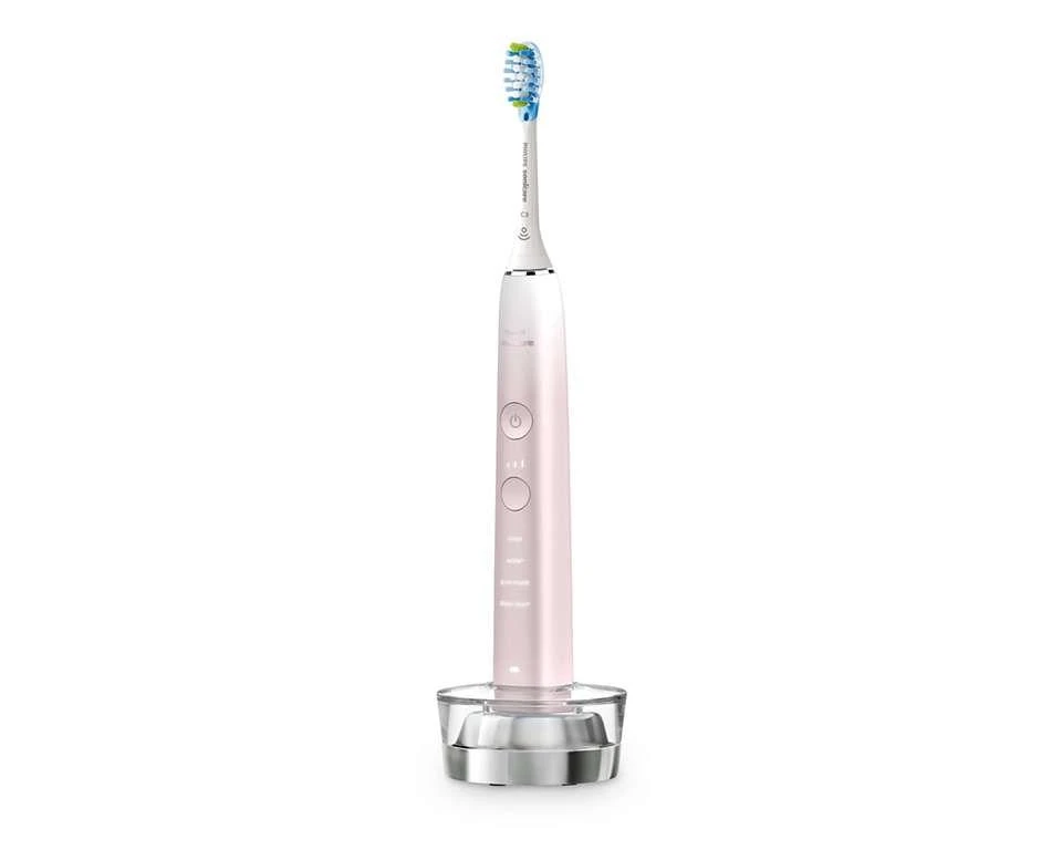 Elektrinis dantų šepetėlis Philips Sonicare DiamondClean 9000 HX9911/84, Rožinis